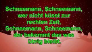 Schneemann Lyrics kurz 2013 [upl. by Akimahs18]