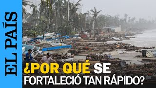 MÉXICO  ¿Por qué el huracán Otis se intensificó tan rápido  EL PAÍS [upl. by Ahsaetan835]