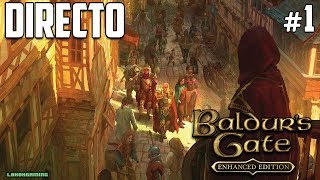 Baldurs Gate Enhanced Edition  Directo 1  Español  Impresiones  Primeros Pasos  Xbox One X [upl. by Dafna383]