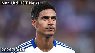 Raphael Varane lands new job after shock retirement [upl. by Maritsa902]