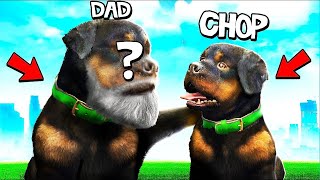 Quién es el PADRE de CHOP en GTA 5 [upl. by Nirrok345]