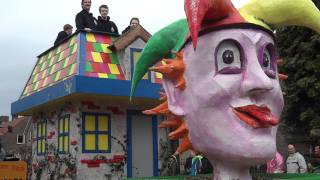 Optocht Carnaval Groesbeek Breedeweg 2012 met oa CV Da Spiet Me [upl. by Annael]