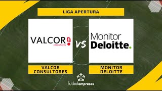 Valcor Consultores brilla con una sólida victoria ante Monitor Deloitte [upl. by Eiramlatsyrk]