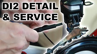 How To DETAIL amp SERVICE your DI2 [upl. by Odnaloy]