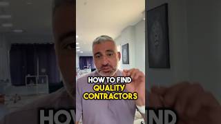 HOW TO FIND QUALITY CONTRACTORS [upl. by Jean-Claude359]