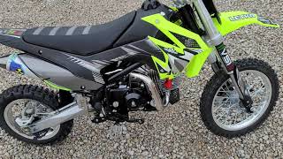 WALK AROUND 2021 Thumpstar 125cc Dirtbike REVIEW PART 1 [upl. by Beaver]