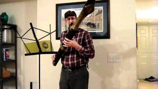 Moravian tune on the Russian Bassoon [upl. by Stoecker]