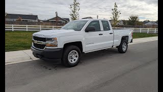 2017 Chevy Silverado 1500  43L V6  Stock 1533 [upl. by Ilojne980]