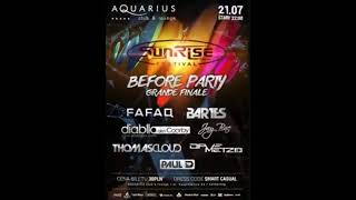 BEFORE SUNRISE FESTIVAL 2016  AQUARIUS KOŁOBRZEG  PAUL D [upl. by Akimrehs202]