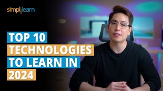 Top 10 Technologies To Learn In 2024  Trending Technologies In 2024  Simplilearn [upl. by Drawoh]