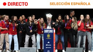 SELECCIÓN ESPAÑOLA Las CAMPEONAS de la LIGA de NACIONES CELEBRAN su TÍTULO  RTVE [upl. by Bodwell]