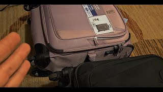 Travelpro Maxlite 5 vs Maxlite 4 carry on review and comparison [upl. by Cull]