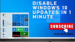 How to DisableEnable Windows Updates in Windows 1011 [upl. by Mcquoid874]