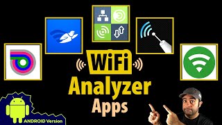 Top 5 WiFi Analyzer Apps I Use Android Version [upl. by Oicafinob62]