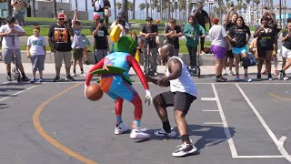 54 Marvin Martian DESTROYS Hoopers at Venice Beach [upl. by Nnyled554]