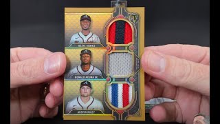 2022 Topps Triple Threads Baseball 18 Box Master Case Break 14 [upl. by Kiyohara520]