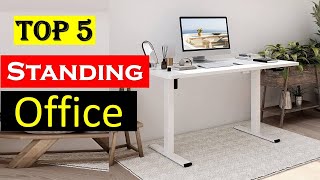 ✅TOP 5 Best Standing Desks for Your Home Office [upl. by Amabelle]