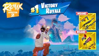 110 Kill Solo Vs Squads Wins Gameplay Full Game Fortnite Chapter 2 Remix Ps4 Controller [upl. by Tniassuot]