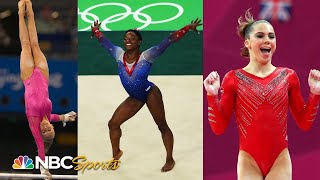 The highest scores in Olympic gymnastics history Biles Maroney Liukin and more  NBC Sports [upl. by Feetal431]