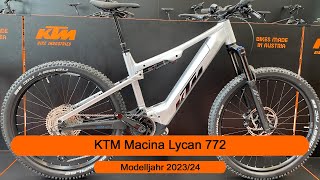 KTM Macina Lycan 772  Modelljahr 2023  2024 [upl. by Seidel972]