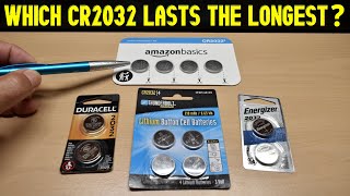 Can Amazon Basics CR2032 Battery Beat Energizer or Duracell I Have The Answer [upl. by Anam]