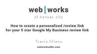 How to create a personalized review redirection link to your 5 Star Google review box [upl. by Roxana]