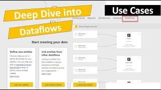 Introduction to Dataflows and Use Cases  Power BI Dataflow Tutorial  Power Query Online [upl. by Rorry]