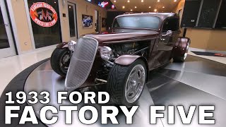 1933 Ford Roadster Factory Five Hot Rod For Sale [upl. by Hulton]