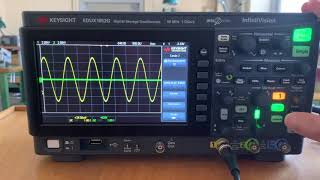 Oscilloscopio Keysight parte 2 [upl. by Novanod741]