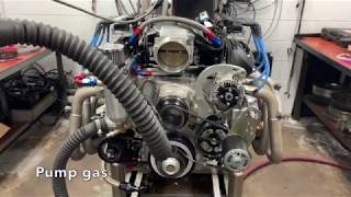 Yunick Motorsports 408ci LS Engine Dyno  765hp Pump Gas [upl. by Anirbas]