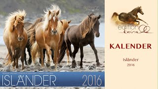 Kalender Isländer 2016 [upl. by Noyerb43]