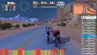 Zwift WTRL Team Time Trial Espresso 1292024 Tempus Fugit [upl. by Ezara]