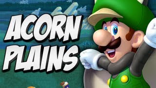 New Super Luigi U  Part 1  Acorn Plains 100 12 All Star Coins amp Secret Exit [upl. by Caleb53]