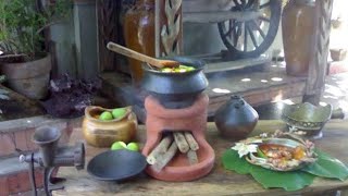 Cooking in a Clay Pot quotTinolang Manok sa PALAYOKquot Filipino traditional way of cooking Filipinofood [upl. by Eislel317]