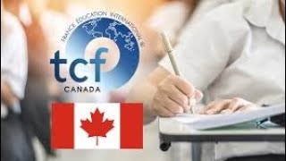 TCF CANADA  exemple 05 expression production orale simulation 05 [upl. by Adrell138]