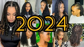 🔥💖 Hottest braids hairstyles for black women  Braids Hairstyles with curls  Braids Hairstyles [upl. by Giverin352]