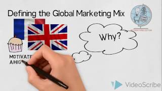 The Global Marketing Mix  Internationalisation  Global Marketing [upl. by Ridan]