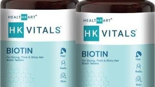 HK Vitals Biotin Review [upl. by Izogn367]