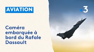 Vol dessai à bord du Rafale Dassault  Exclusif caméra embarquée [upl. by Ramled]