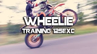 Wheelie Training 6  Lever en 1ère [upl. by Airdua674]