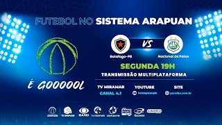 BOTAFOGOPB X NACIONAL ATLÉTICO CLUBE  Campeonato Paraibano 2024 AO VIVO [upl. by Inaoj]