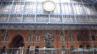 Eurostar Brussels Midi to London St Pancras Standard Premier September 2014 [upl. by Kellyn]