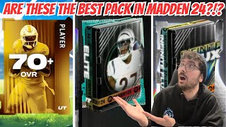 FINALLY WEEKLY WILDCARD GOLD amp INFINITE FLUX PACK OPENING IN MADDEN 24 [upl. by Gladys178]