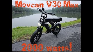 Movcan V30 max Dual Battery E Bike [upl. by Latreshia]