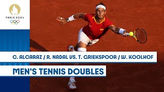 Alcaraz and Nadal Advance 🇪🇸  Mens Tennis Doubles  Paris2024 Highlights [upl. by Kalvn]