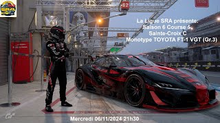 Championnat GT7 La SRA  Saison 6  Manche 5  Division GT4 [upl. by Armelda73]