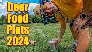 Planting Deer Food Plots in the Summer [upl. by Niram]