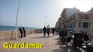 Guardamar del Segura Costa Blanca Spain Wednesday Afternoon Promenade amp Beach Walking Tour 🇪🇸 [upl. by Aihpos]