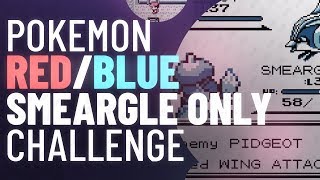 Smeargle Only Challenge  Pokemon RedBlue [upl. by Fini]