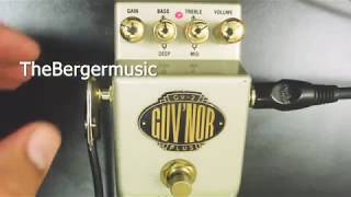 Marshall Guvnor GV2 pedal Demo [upl. by Ymmit913]